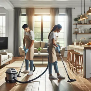Limpeza de Casa Pequena (até 1.500 pés²)